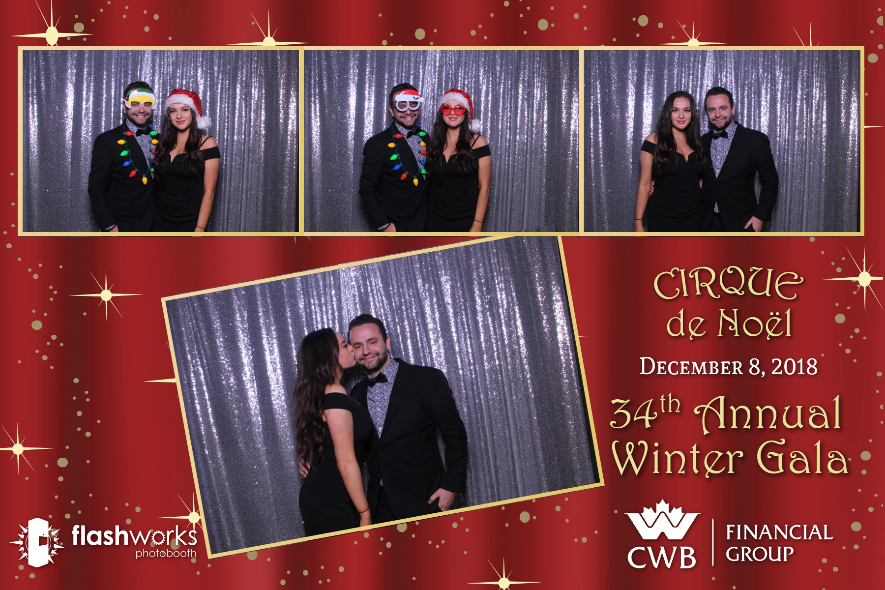 Canadian Western Bank Cirque de Noel - Mirror Booth Photos | View more photos from the event at gallery.flashworksphotobooth.com/u/FlashworksPhotoboothInc/Canadian-Western-Bank-Cirque-de-Noel-Mirror-Booth-Photos