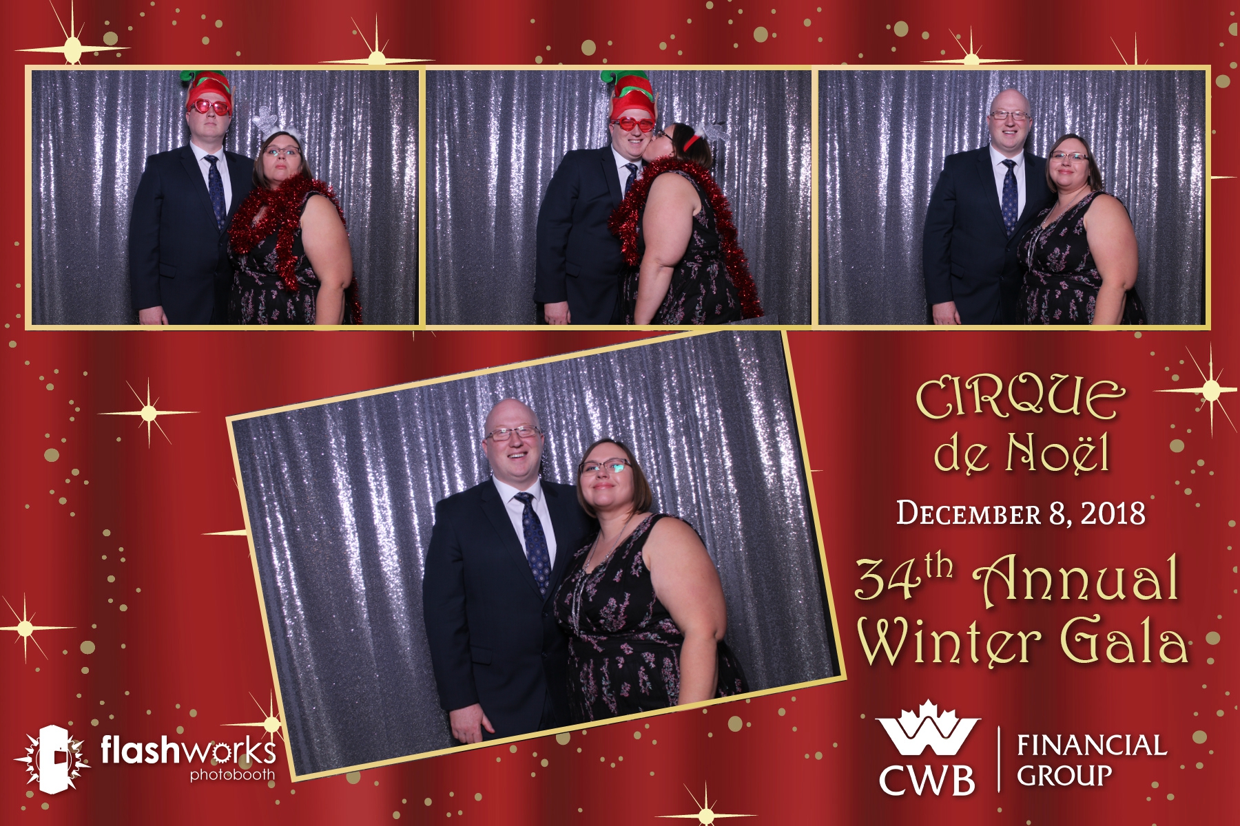 Canadian Western Bank Cirque de Noel - Mirror Booth Photos | View more photos from the event at gallery.flashworksphotobooth.com/u/FlashworksPhotoboothInc/Canadian-Western-Bank-Cirque-de-Noel-Mirror-Booth-Photos