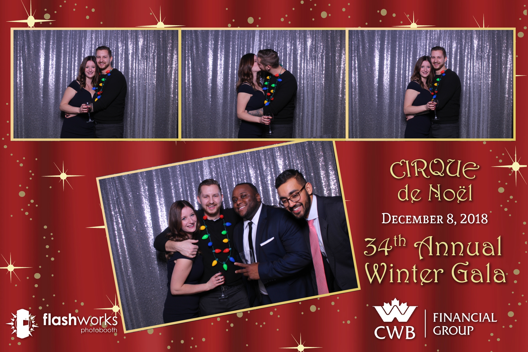 Canadian Western Bank Cirque de Noel - Mirror Booth Photos | View more photos from the event at gallery.flashworksphotobooth.com/u/FlashworksPhotoboothInc/Canadian-Western-Bank-Cirque-de-Noel-Mirror-Booth-Photos