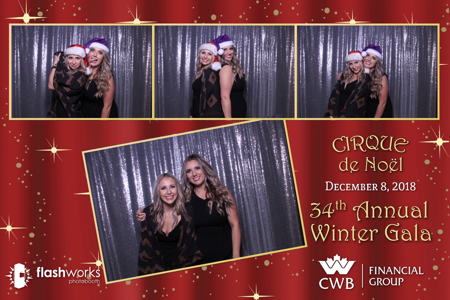 Canadian Western Bank Cirque de Noel - Mirror Booth Photos | View more photos from the event at gallery.flashworksphotobooth.com/u/FlashworksPhotoboothInc/Canadian-Western-Bank-Cirque-de-Noel-Mirror-Booth-Photos