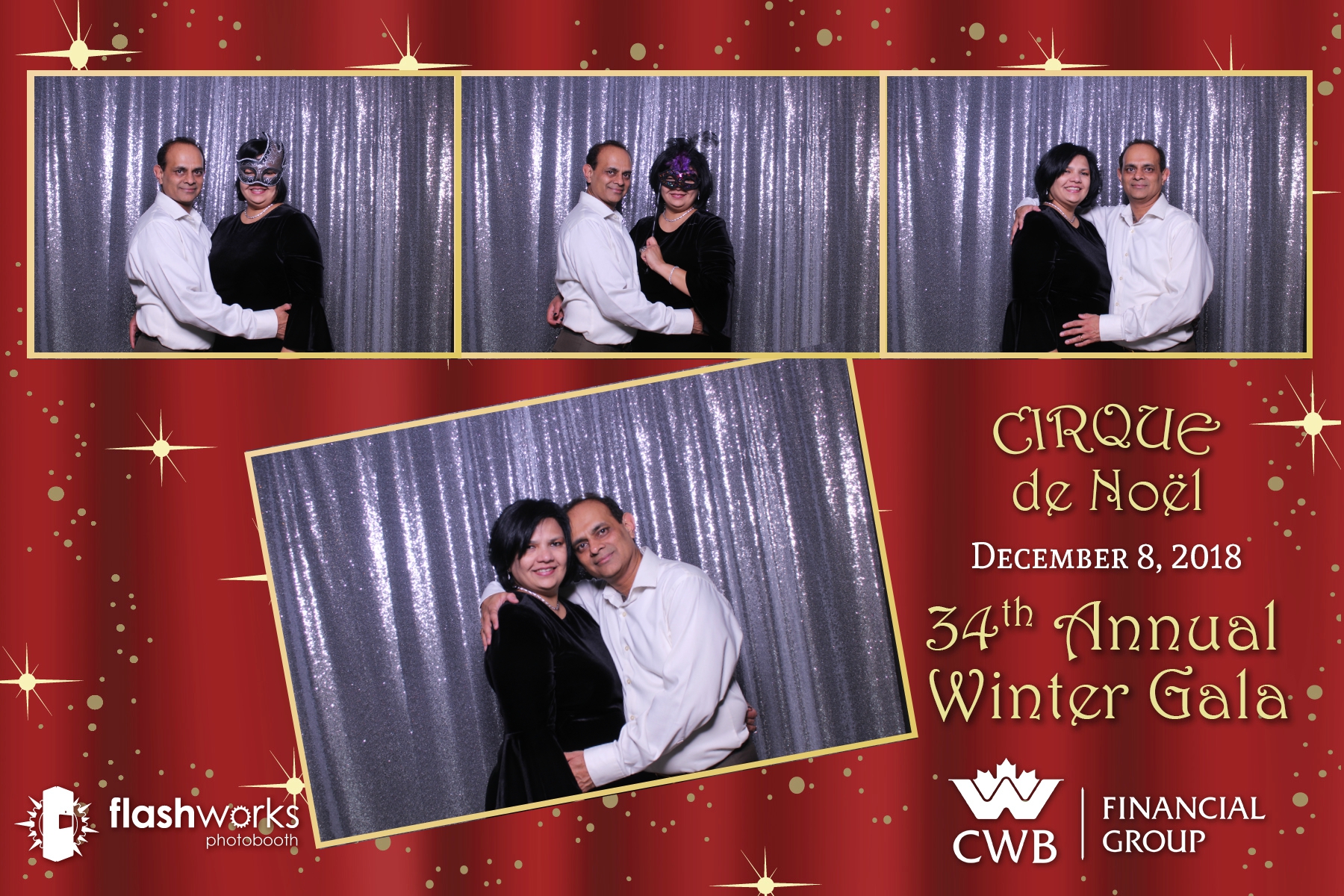 Canadian Western Bank Cirque de Noel - Mirror Booth Photos | View more photos from the event at gallery.flashworksphotobooth.com/u/FlashworksPhotoboothInc/Canadian-Western-Bank-Cirque-de-Noel-Mirror-Booth-Photos