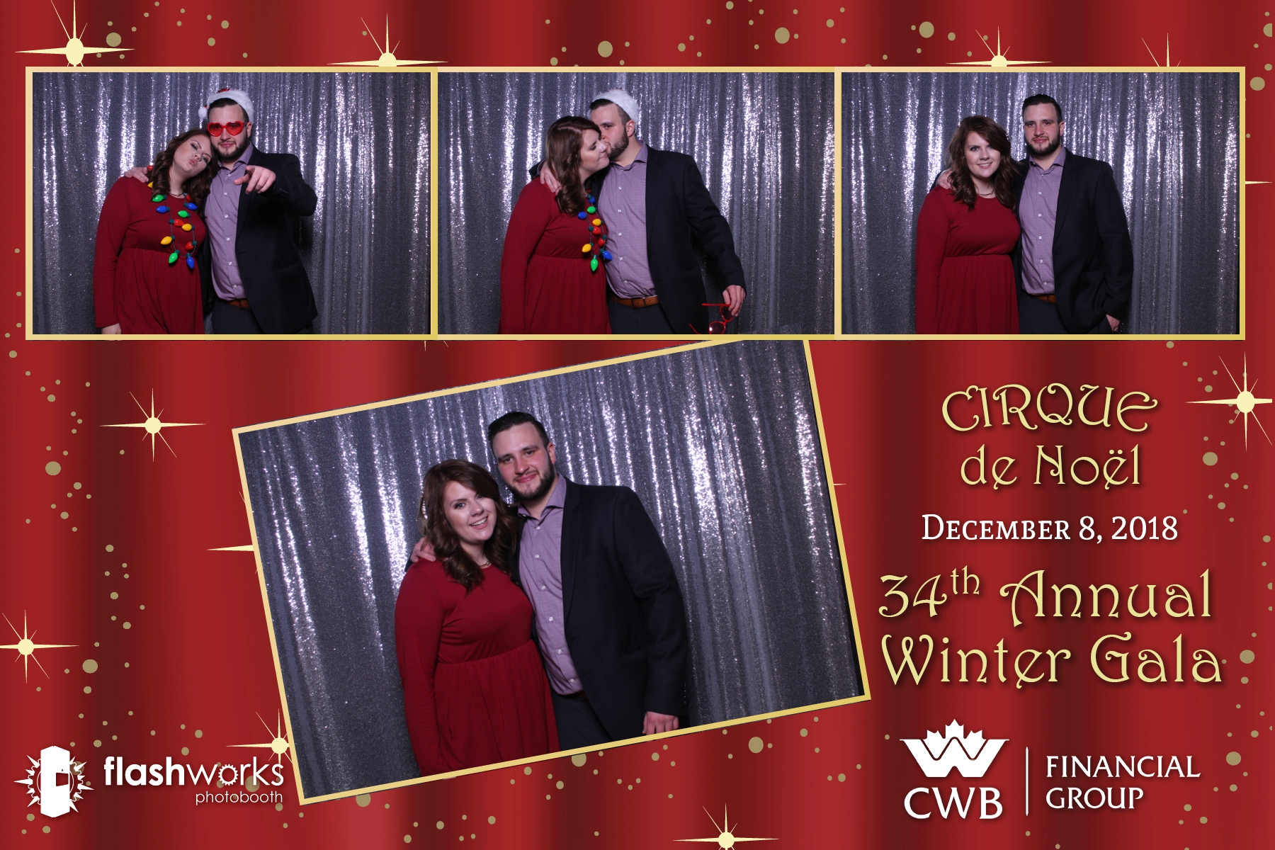Canadian Western Bank Cirque de Noel - Mirror Booth Photos | View more photos from the event at gallery.flashworksphotobooth.com/u/FlashworksPhotoboothInc/Canadian-Western-Bank-Cirque-de-Noel-Mirror-Booth-Photos