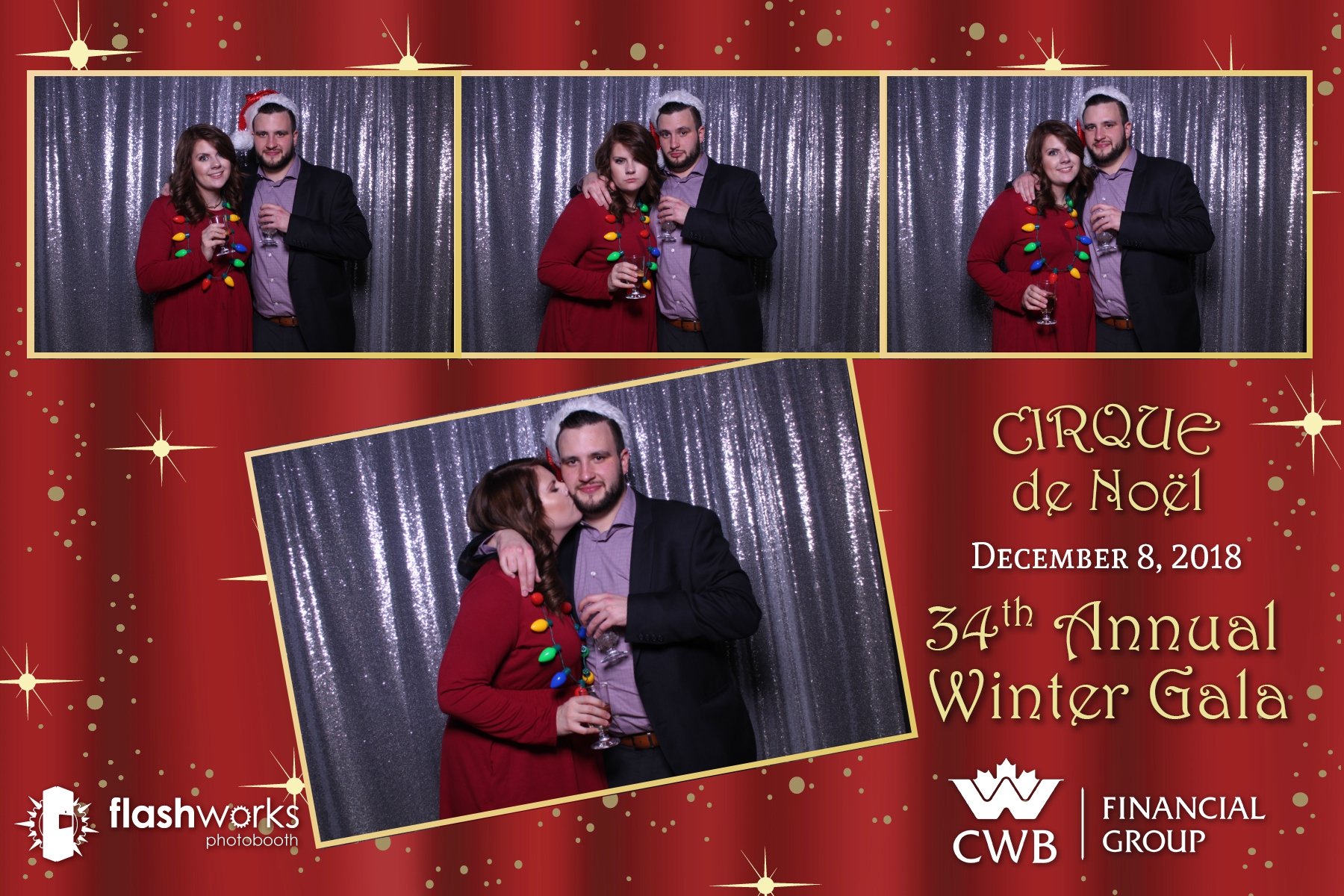Canadian Western Bank Cirque de Noel - Mirror Booth Photos | View more photos from the event at gallery.flashworksphotobooth.com/u/FlashworksPhotoboothInc/Canadian-Western-Bank-Cirque-de-Noel-Mirror-Booth-Photos