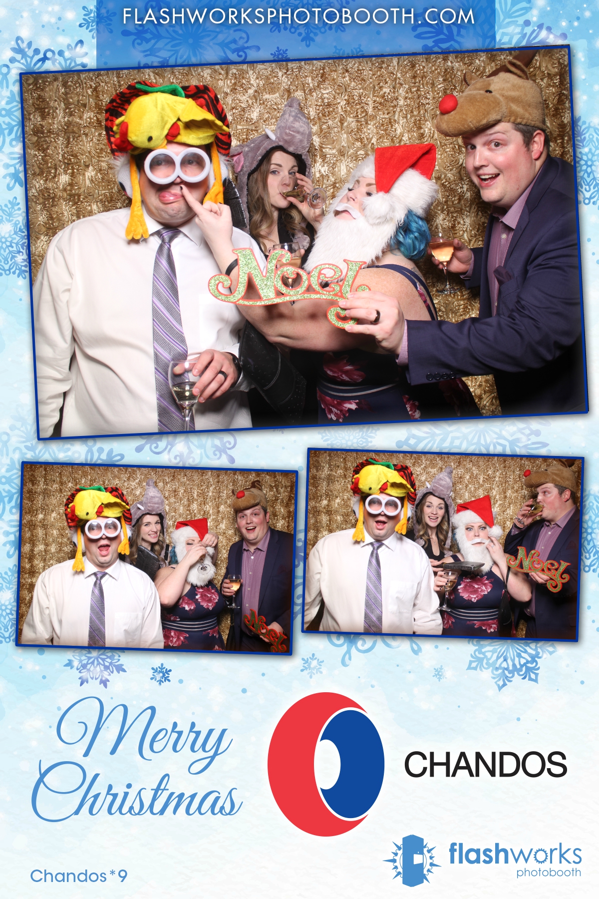 Chandos Christmas Party | View more photos from the event at gallery.flashworksphotobooth.com/u/FlashworksPhotoboothInc/Chandos-Christmas-Party