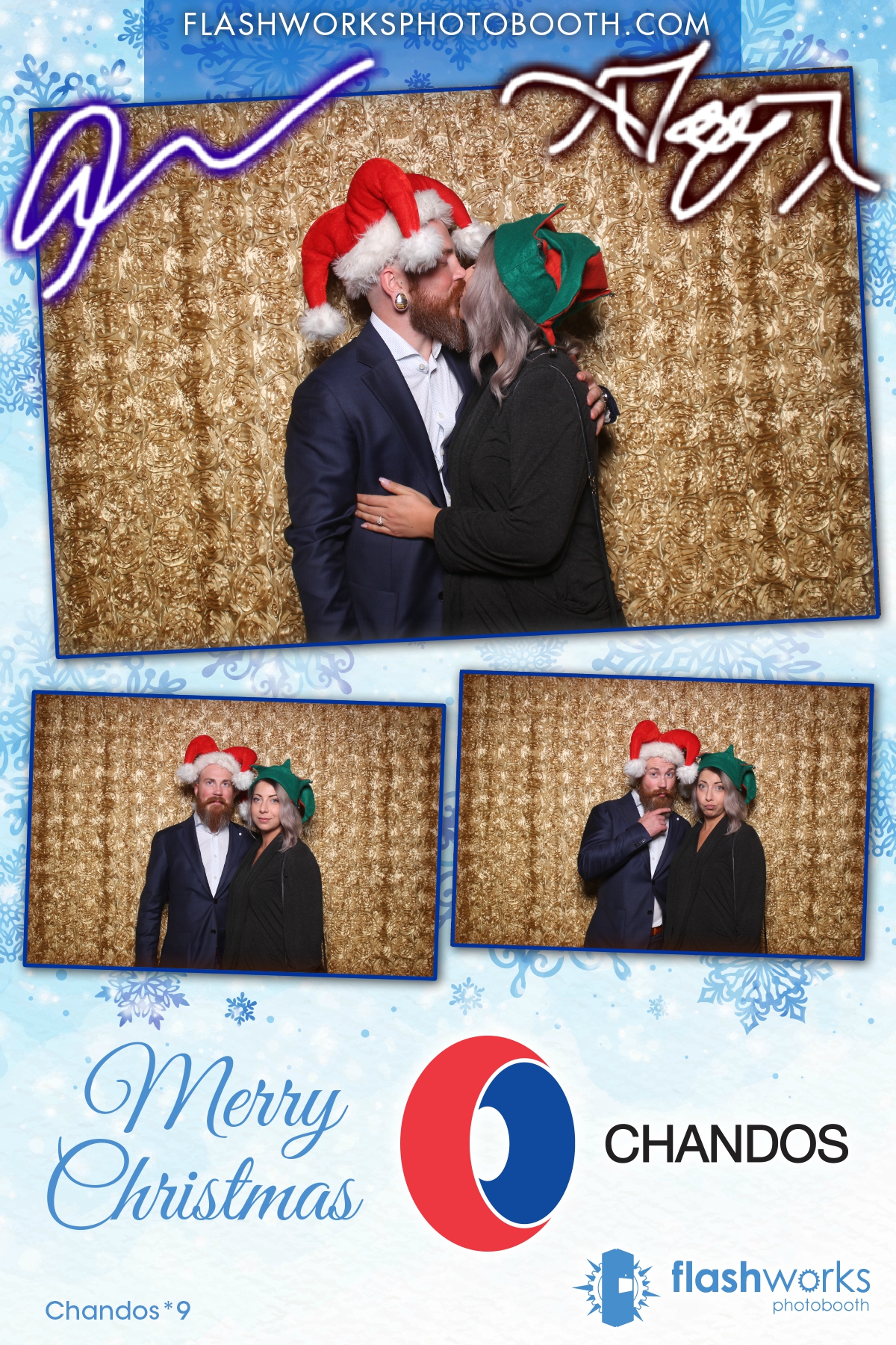Chandos Christmas Party | View more photos from the event at gallery.flashworksphotobooth.com/u/FlashworksPhotoboothInc/Chandos-Christmas-Party