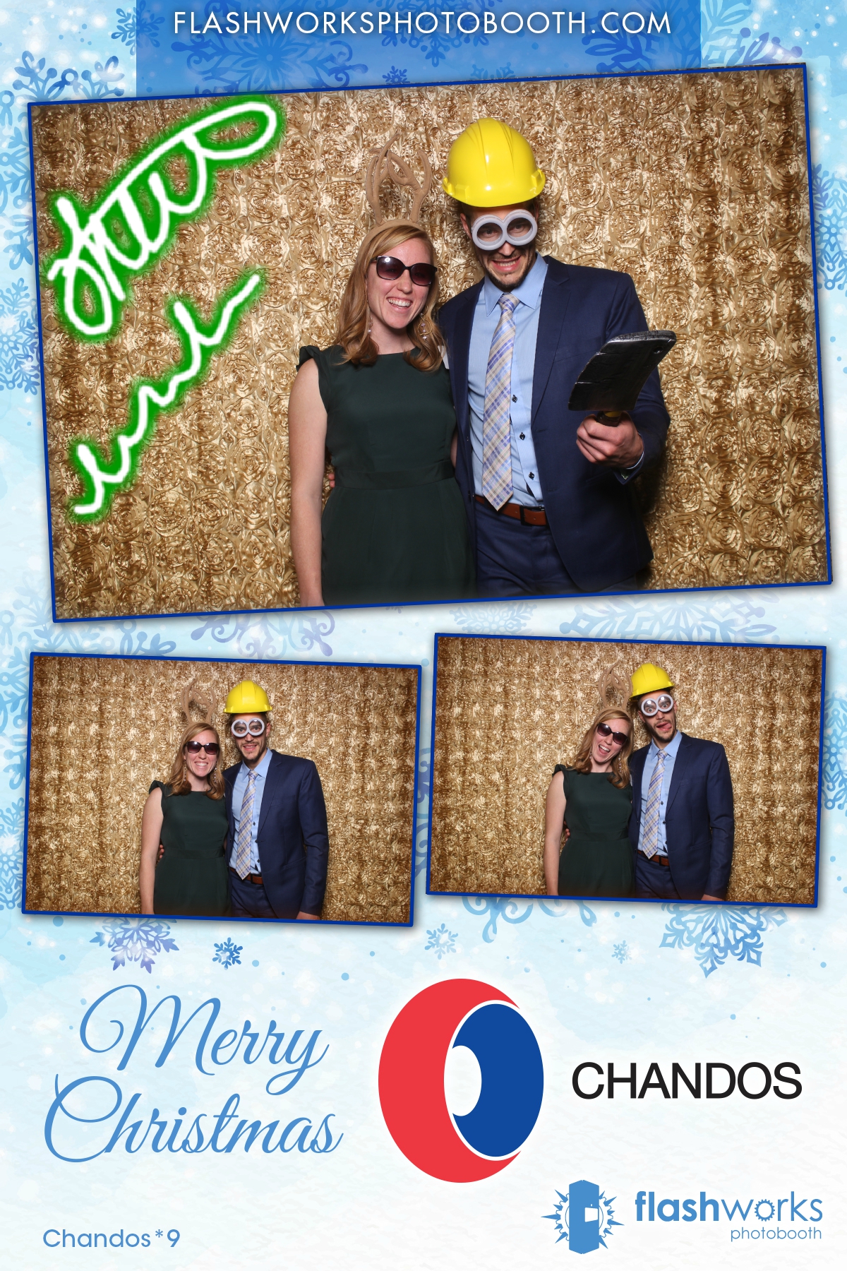 Chandos Christmas Party | View more photos from the event at gallery.flashworksphotobooth.com/u/FlashworksPhotoboothInc/Chandos-Christmas-Party