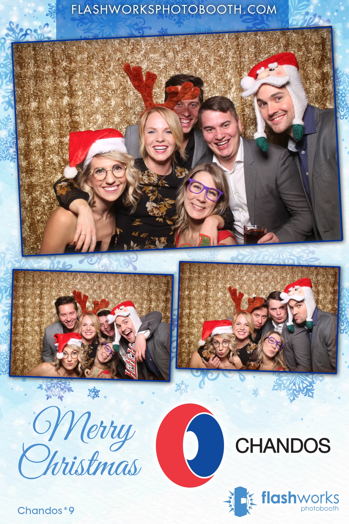 Chandos Christmas Party | View more photos from the event at gallery.flashworksphotobooth.com/u/FlashworksPhotoboothInc/Chandos-Christmas-Party