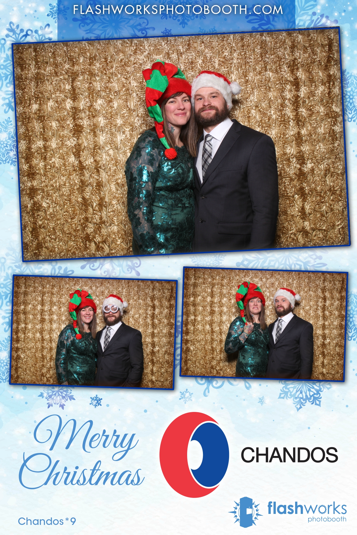 Chandos Christmas Party | View more photos from the event at gallery.flashworksphotobooth.com/u/FlashworksPhotoboothInc/Chandos-Christmas-Party