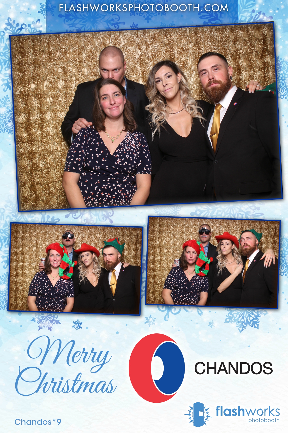 Chandos Christmas Party | View more photos from the event at gallery.flashworksphotobooth.com/u/FlashworksPhotoboothInc/Chandos-Christmas-Party