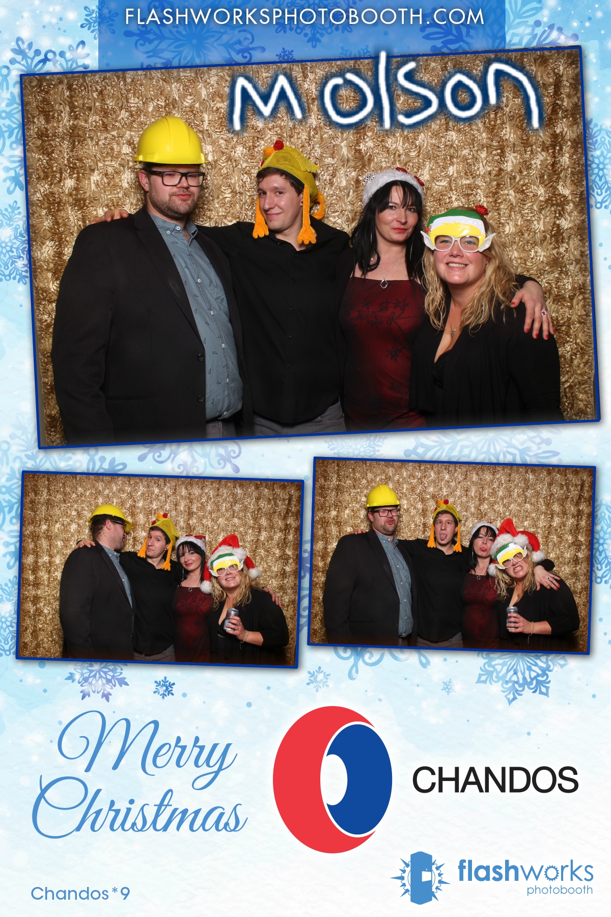 Chandos Christmas Party | View more photos from the event at gallery.flashworksphotobooth.com/u/FlashworksPhotoboothInc/Chandos-Christmas-Party