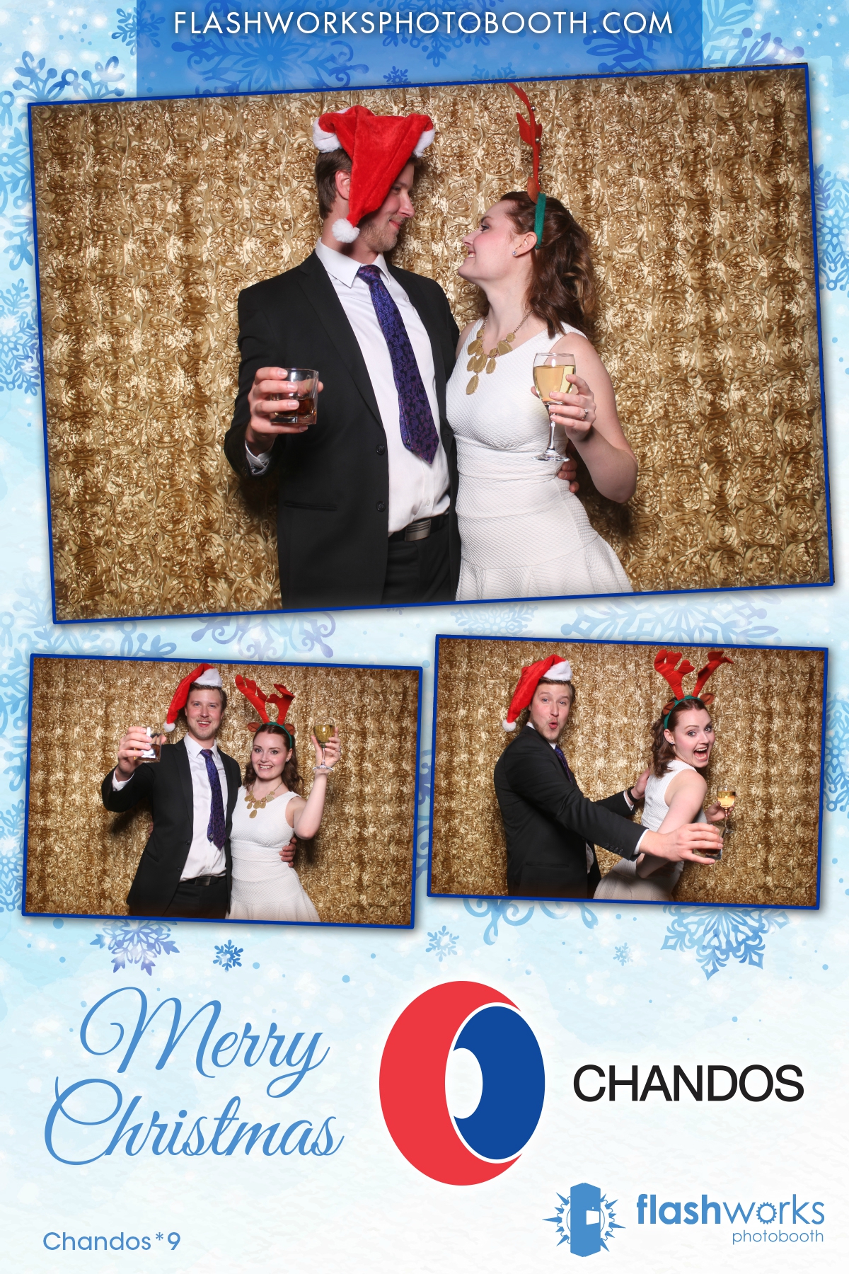 Chandos Christmas Party | View more photos from the event at gallery.flashworksphotobooth.com/u/FlashworksPhotoboothInc/Chandos-Christmas-Party