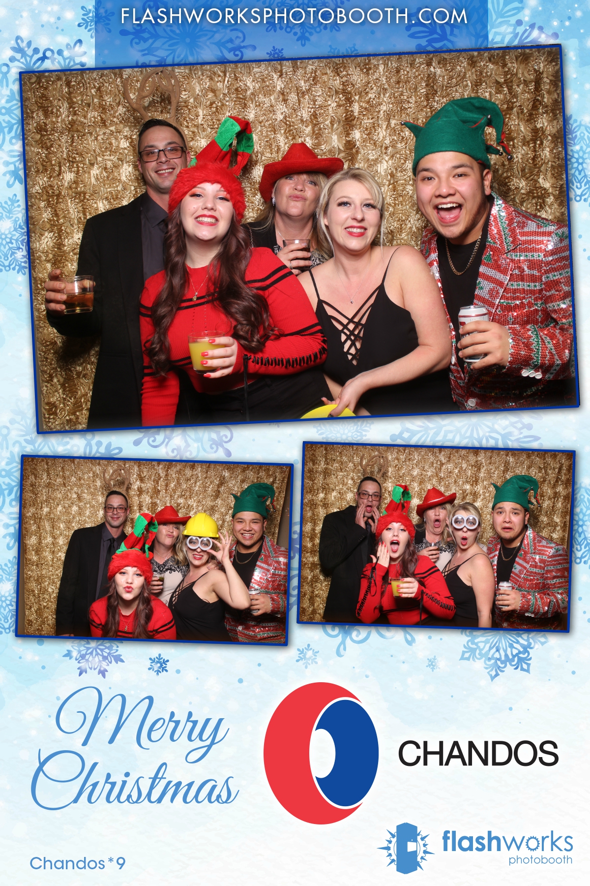 Chandos Christmas Party | View more photos from the event at gallery.flashworksphotobooth.com/u/FlashworksPhotoboothInc/Chandos-Christmas-Party