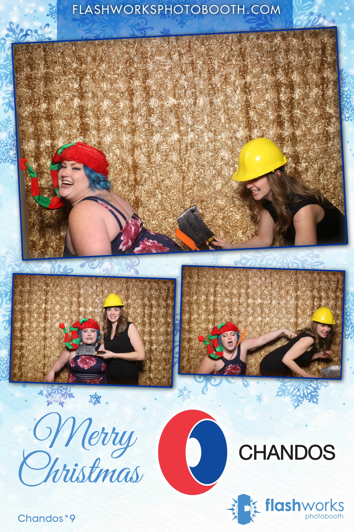 Chandos Christmas Party | View more photos from the event at gallery.flashworksphotobooth.com/u/FlashworksPhotoboothInc/Chandos-Christmas-Party