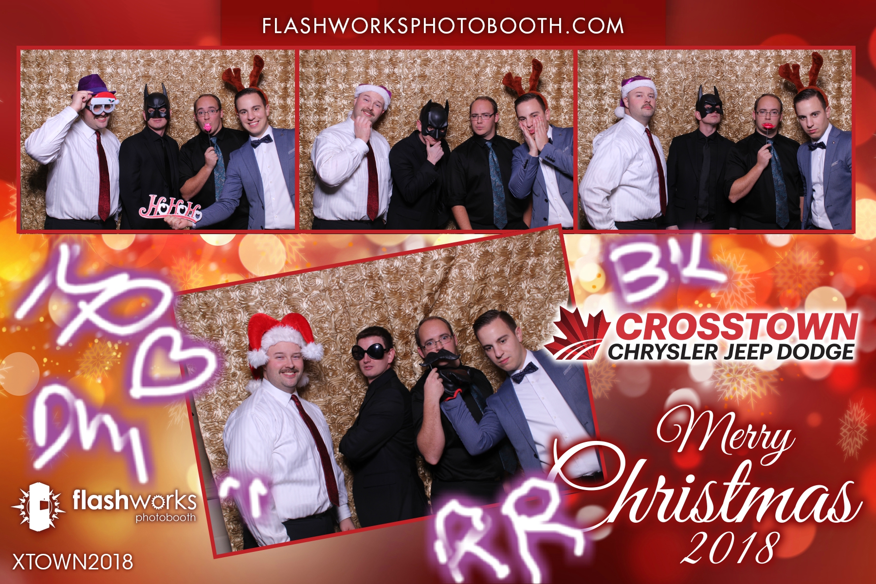 Crosstown Christmas Party | View more photos from the event at gallery.flashworksphotobooth.com/u/FlashworksPhotoboothInc/Crosstown-Christmas-Party