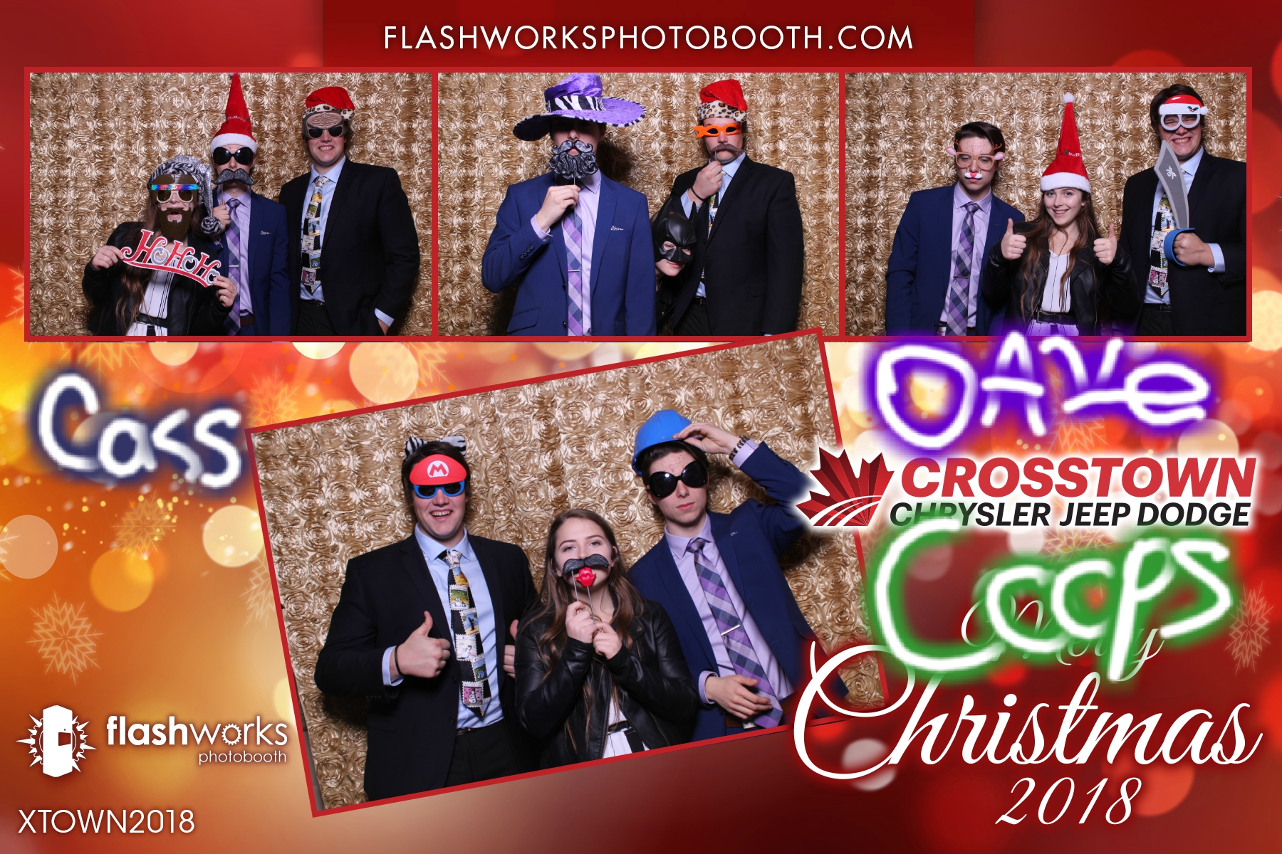 Crosstown Christmas Party | View more photos from the event at gallery.flashworksphotobooth.com/u/FlashworksPhotoboothInc/Crosstown-Christmas-Party