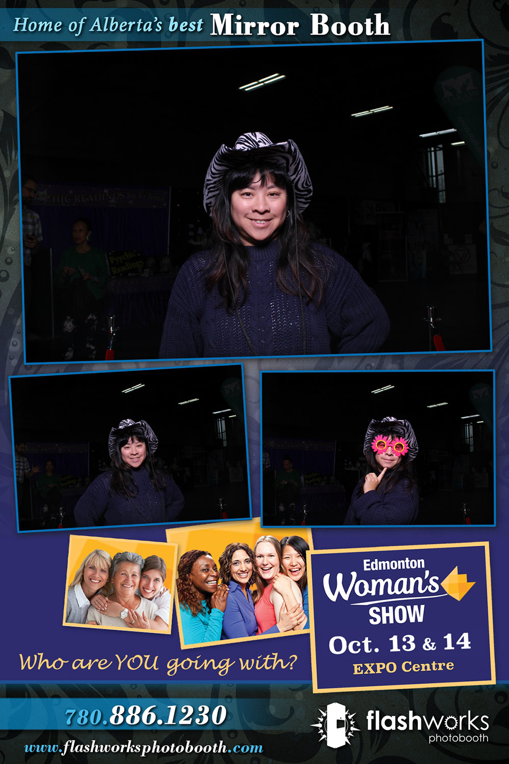 Fall Edmonton Woman's Show | View more photos from the event at gallery.flashworksphotobooth.com/u/FlashworksPhotoboothInc/Fall-Edmonton-Womans-Show