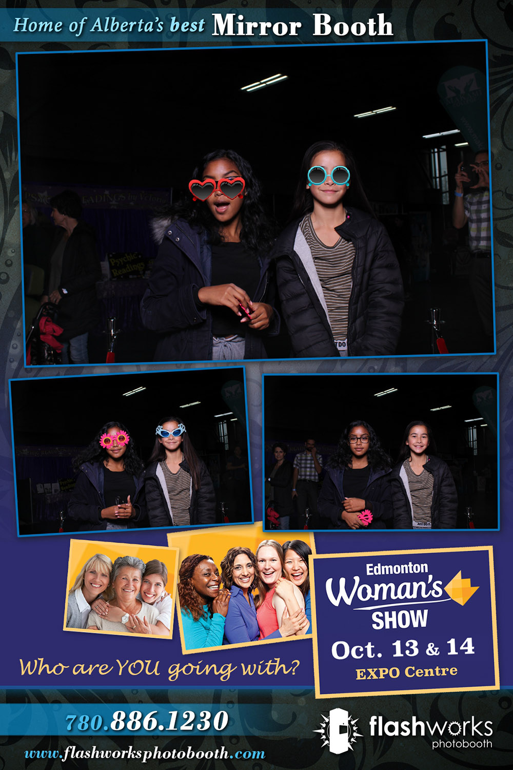 Fall Edmonton Woman's Show | View more photos from the event at gallery.flashworksphotobooth.com/u/FlashworksPhotoboothInc/Fall-Edmonton-Womans-Show