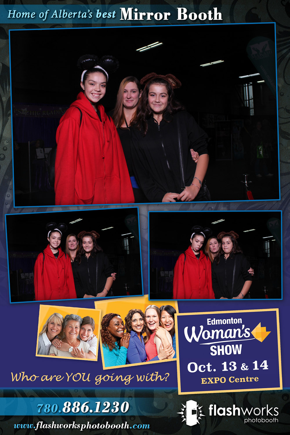 Fall Edmonton Woman's Show | View more photos from the event at gallery.flashworksphotobooth.com/u/FlashworksPhotoboothInc/Fall-Edmonton-Womans-Show