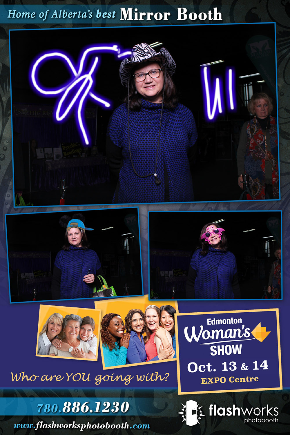 Fall Edmonton Woman's Show | View more photos from the event at gallery.flashworksphotobooth.com/u/FlashworksPhotoboothInc/Fall-Edmonton-Womans-Show