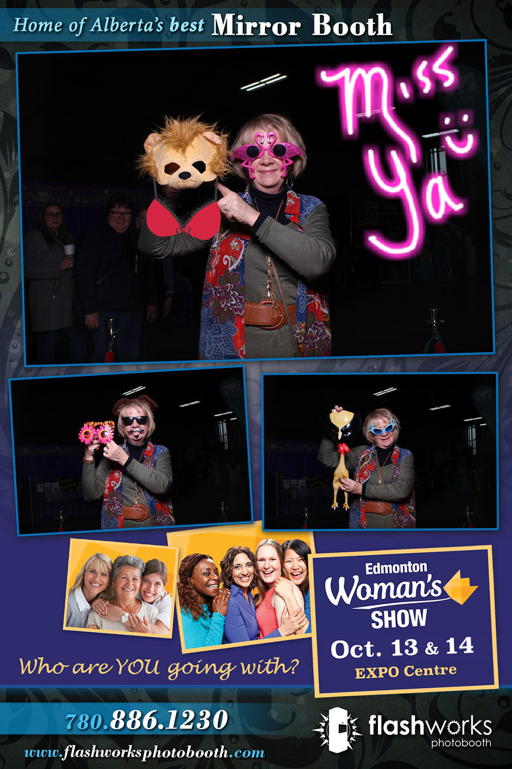 Fall Edmonton Woman's Show | View more photos from the event at gallery.flashworksphotobooth.com/u/FlashworksPhotoboothInc/Fall-Edmonton-Womans-Show