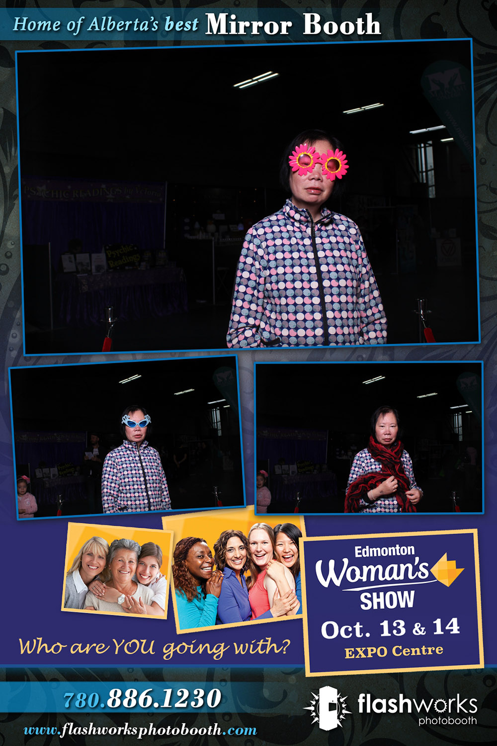 Fall Edmonton Woman's Show | View more photos from the event at gallery.flashworksphotobooth.com/u/FlashworksPhotoboothInc/Fall-Edmonton-Womans-Show