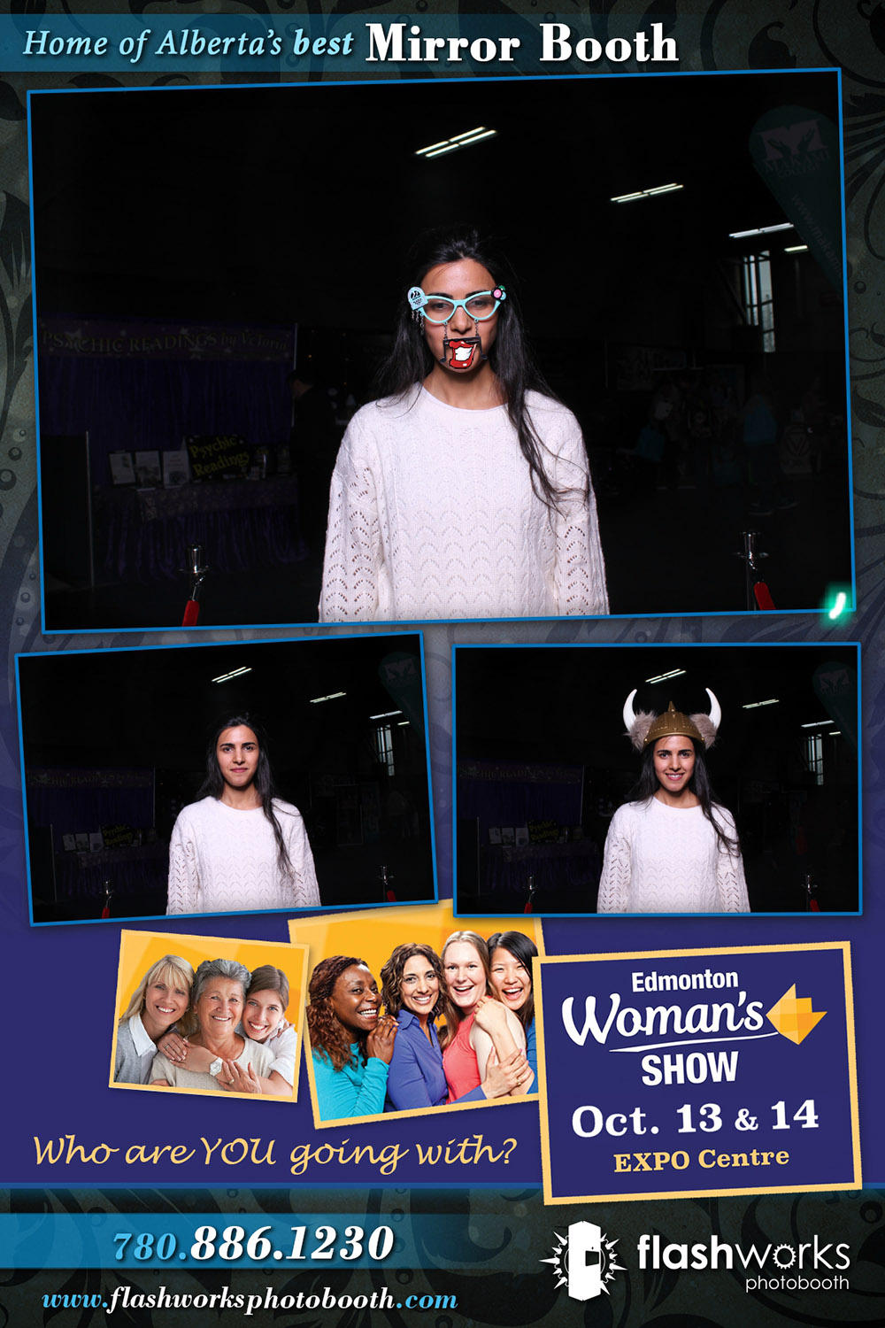Fall Edmonton Woman's Show | View more photos from the event at gallery.flashworksphotobooth.com/u/FlashworksPhotoboothInc/Fall-Edmonton-Womans-Show