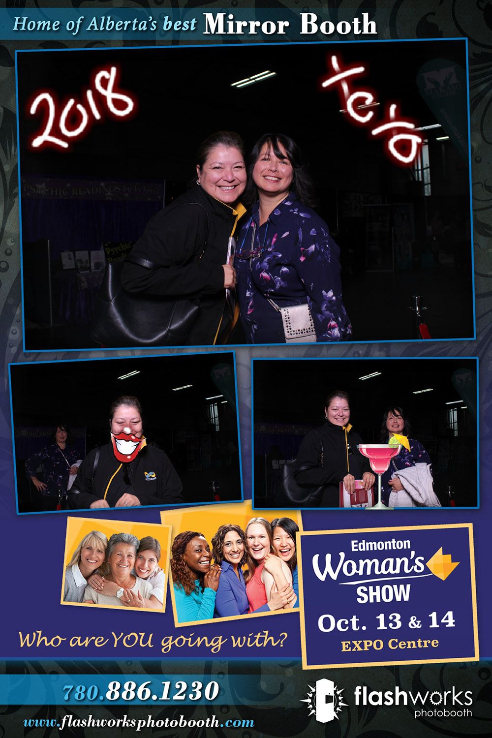 Fall Edmonton Woman's Show | View more photos from the event at gallery.flashworksphotobooth.com/u/FlashworksPhotoboothInc/Fall-Edmonton-Womans-Show