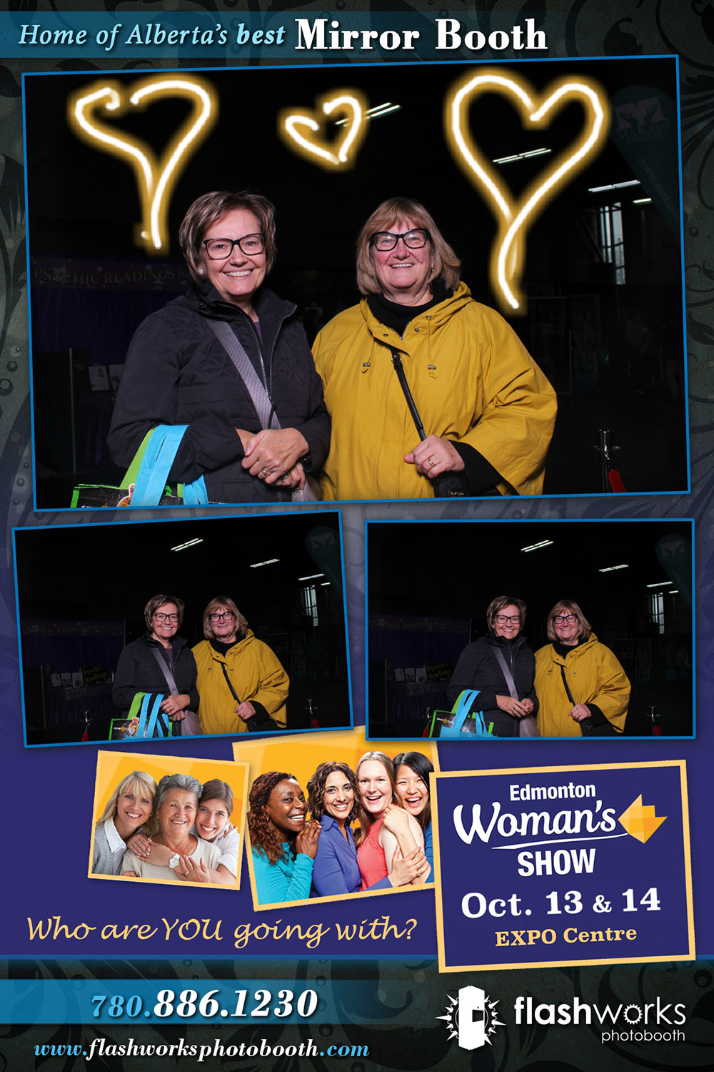 Fall Edmonton Woman's Show | View more photos from the event at gallery.flashworksphotobooth.com/u/FlashworksPhotoboothInc/Fall-Edmonton-Womans-Show
