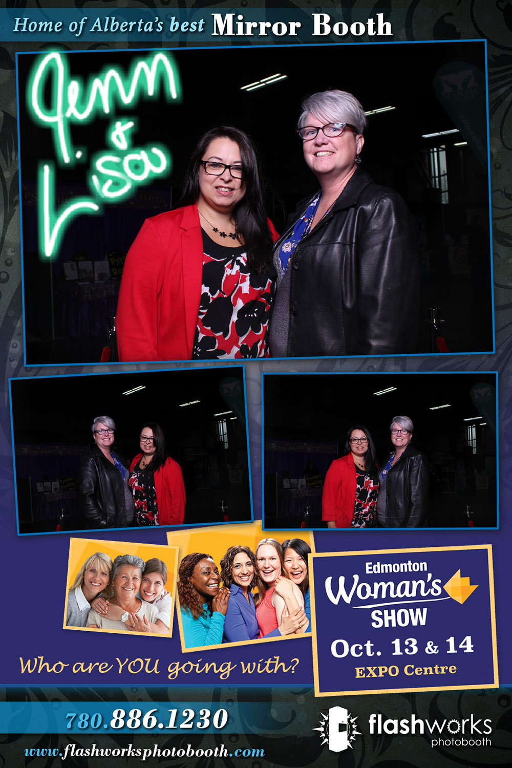 Fall Edmonton Woman's Show | View more photos from the event at gallery.flashworksphotobooth.com/u/FlashworksPhotoboothInc/Fall-Edmonton-Womans-Show