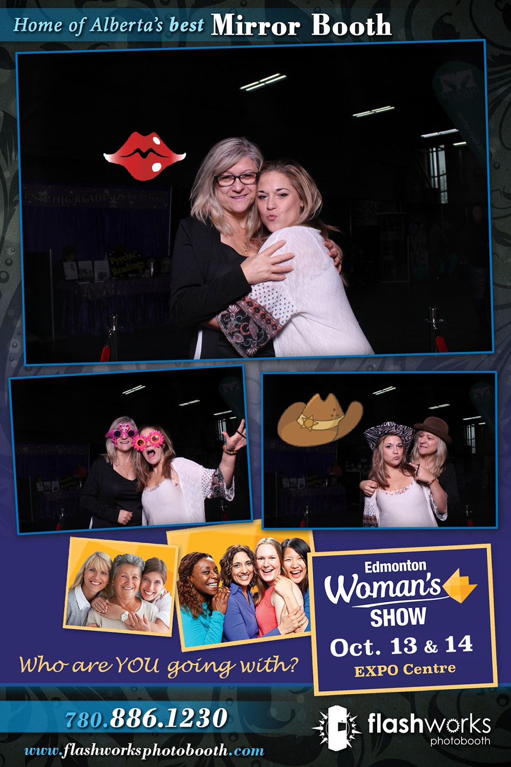 Fall Edmonton Woman's Show | View more photos from the event at gallery.flashworksphotobooth.com/u/FlashworksPhotoboothInc/Fall-Edmonton-Womans-Show