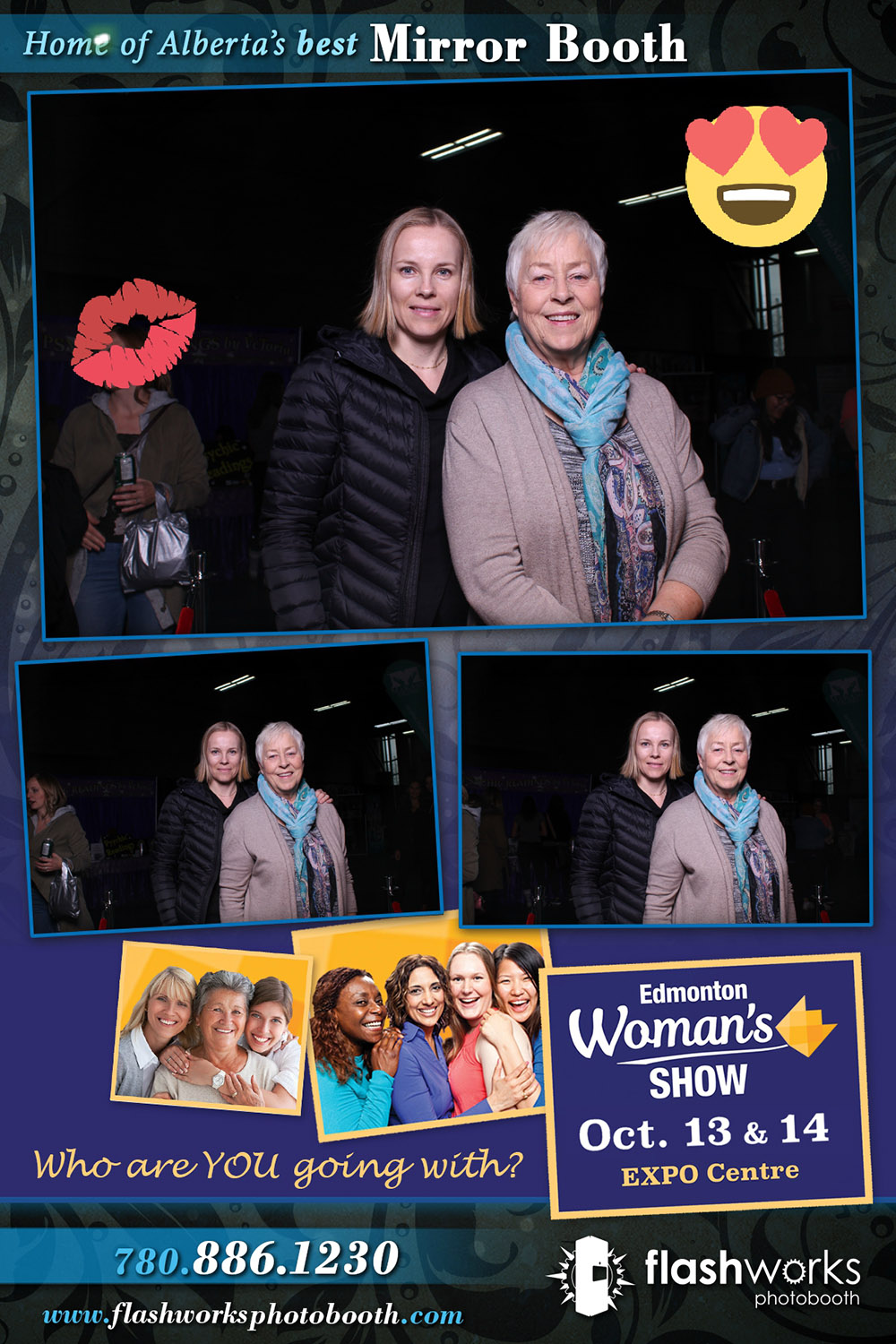 Fall Edmonton Woman's Show | View more photos from the event at gallery.flashworksphotobooth.com/u/FlashworksPhotoboothInc/Fall-Edmonton-Womans-Show