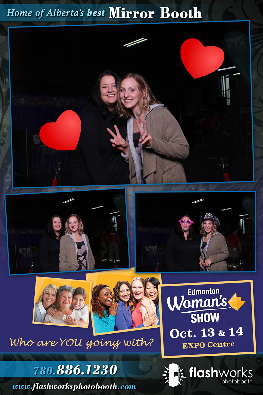Fall Edmonton Woman's Show | View more photos from the event at gallery.flashworksphotobooth.com/u/FlashworksPhotoboothInc/Fall-Edmonton-Womans-Show