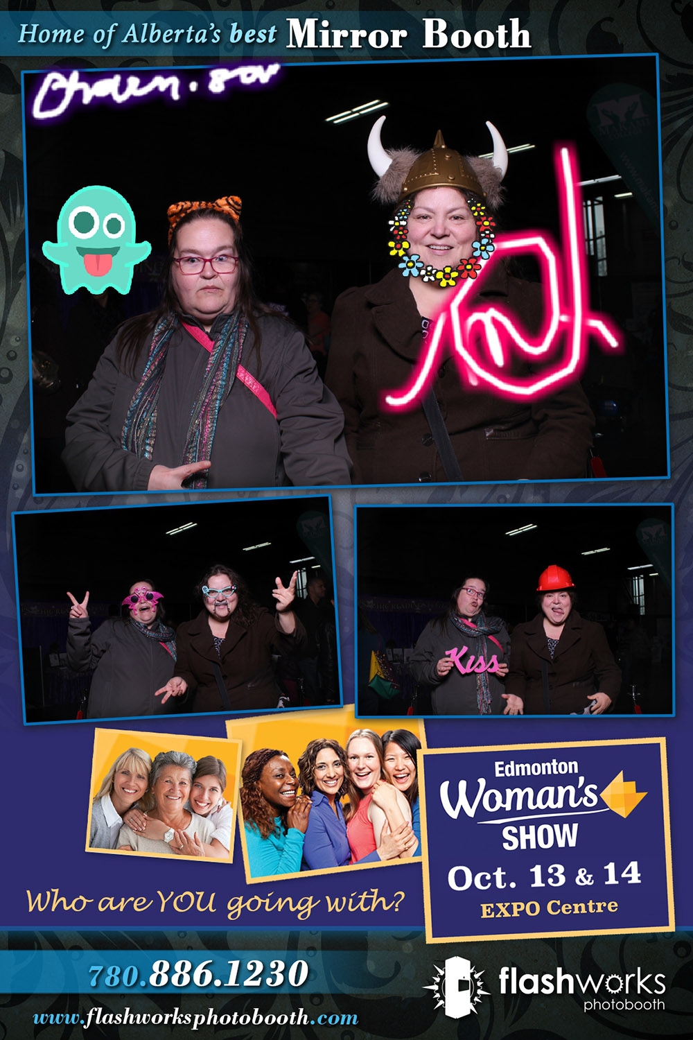 Fall Edmonton Woman's Show | View more photos from the event at gallery.flashworksphotobooth.com/u/FlashworksPhotoboothInc/Fall-Edmonton-Womans-Show