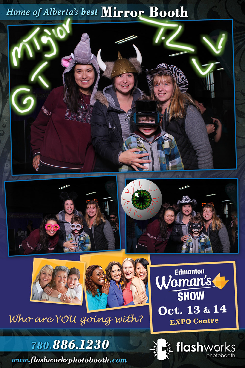 Fall Edmonton Woman's Show | View more photos from the event at gallery.flashworksphotobooth.com/u/FlashworksPhotoboothInc/Fall-Edmonton-Womans-Show