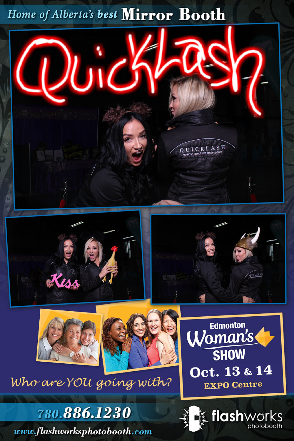 Fall Edmonton Woman's Show | View more photos from the event at gallery.flashworksphotobooth.com/u/FlashworksPhotoboothInc/Fall-Edmonton-Womans-Show