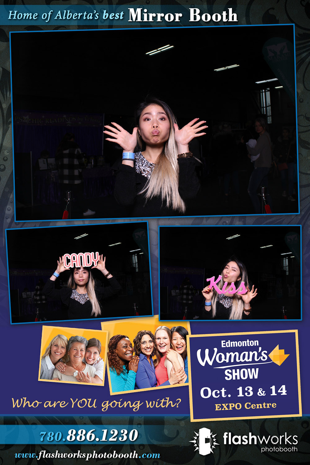 Fall Edmonton Woman's Show | View more photos from the event at gallery.flashworksphotobooth.com/u/FlashworksPhotoboothInc/Fall-Edmonton-Womans-Show