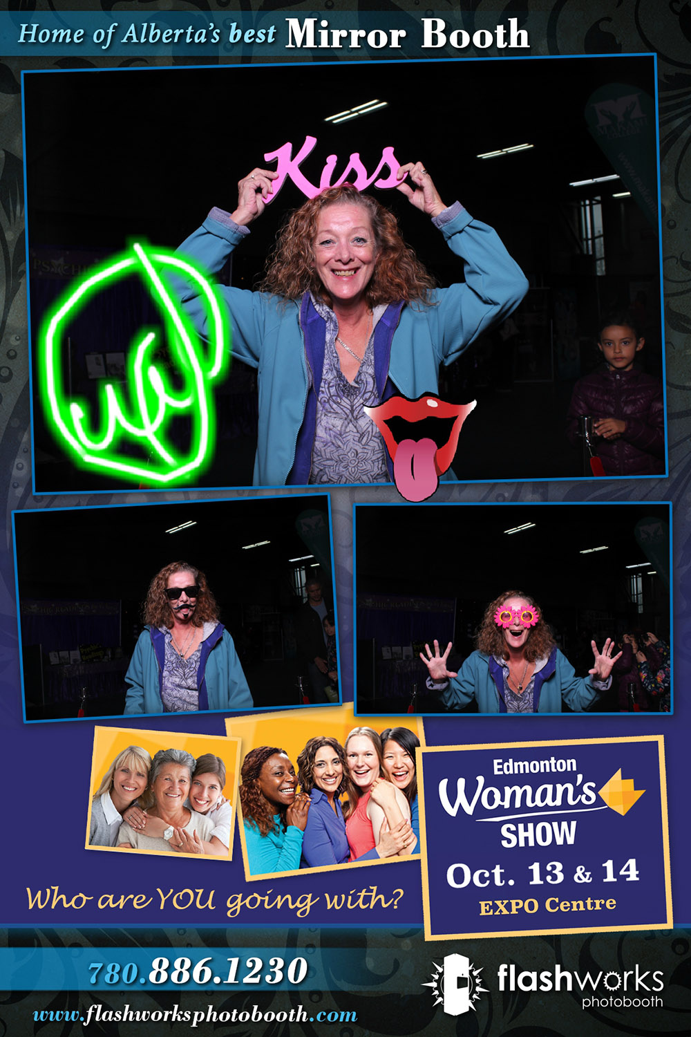 Fall Edmonton Woman's Show | View more photos from the event at gallery.flashworksphotobooth.com/u/FlashworksPhotoboothInc/Fall-Edmonton-Womans-Show