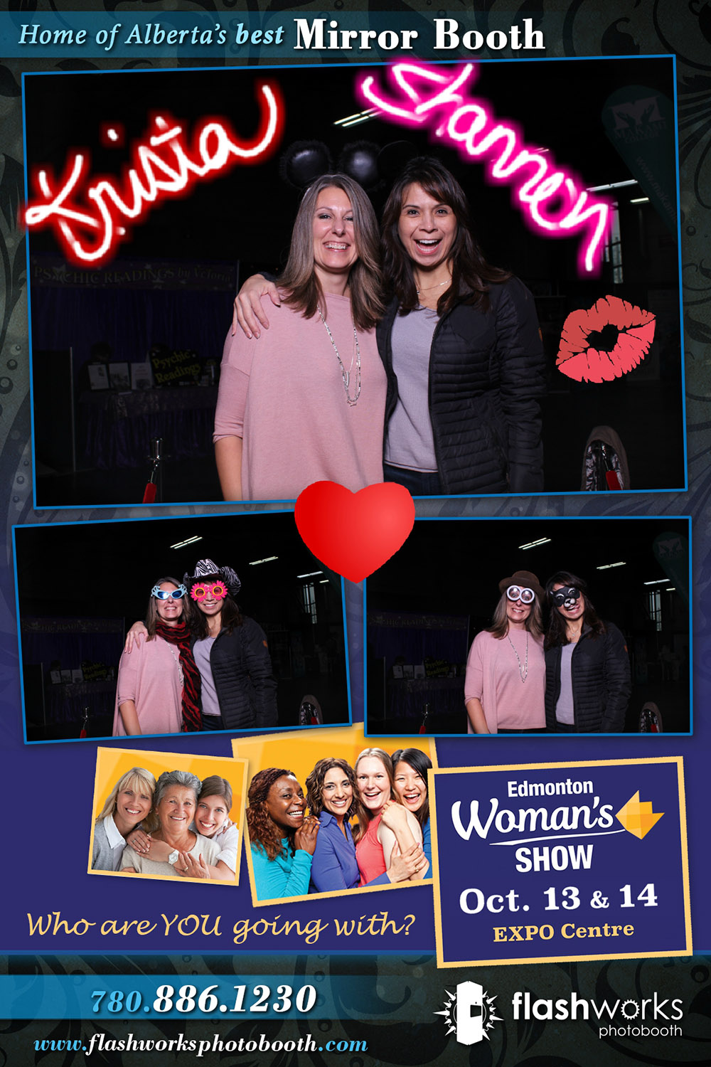 Fall Edmonton Woman's Show | View more photos from the event at gallery.flashworksphotobooth.com/u/FlashworksPhotoboothInc/Fall-Edmonton-Womans-Show