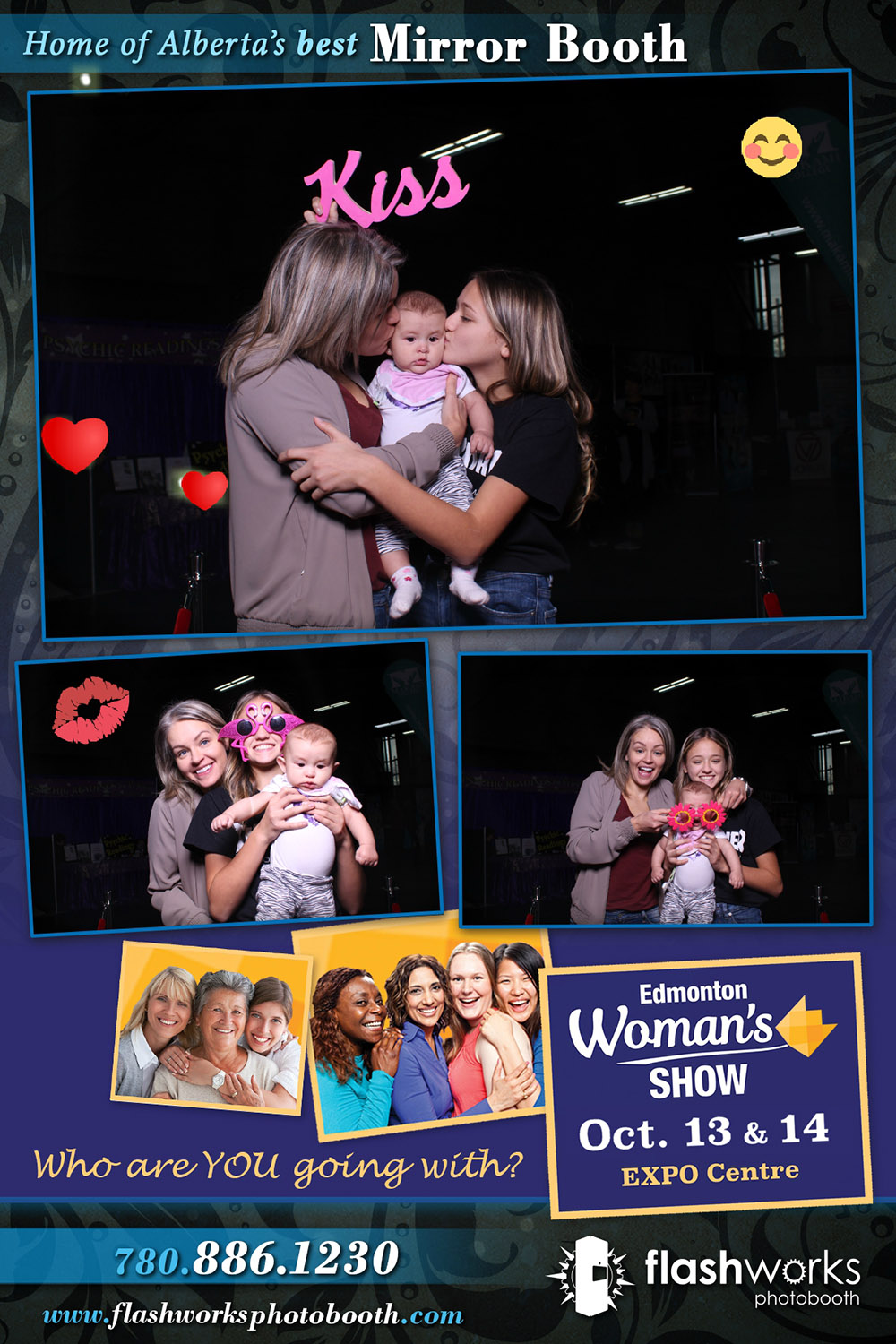 Fall Edmonton Woman's Show | View more photos from the event at gallery.flashworksphotobooth.com/u/FlashworksPhotoboothInc/Fall-Edmonton-Womans-Show
