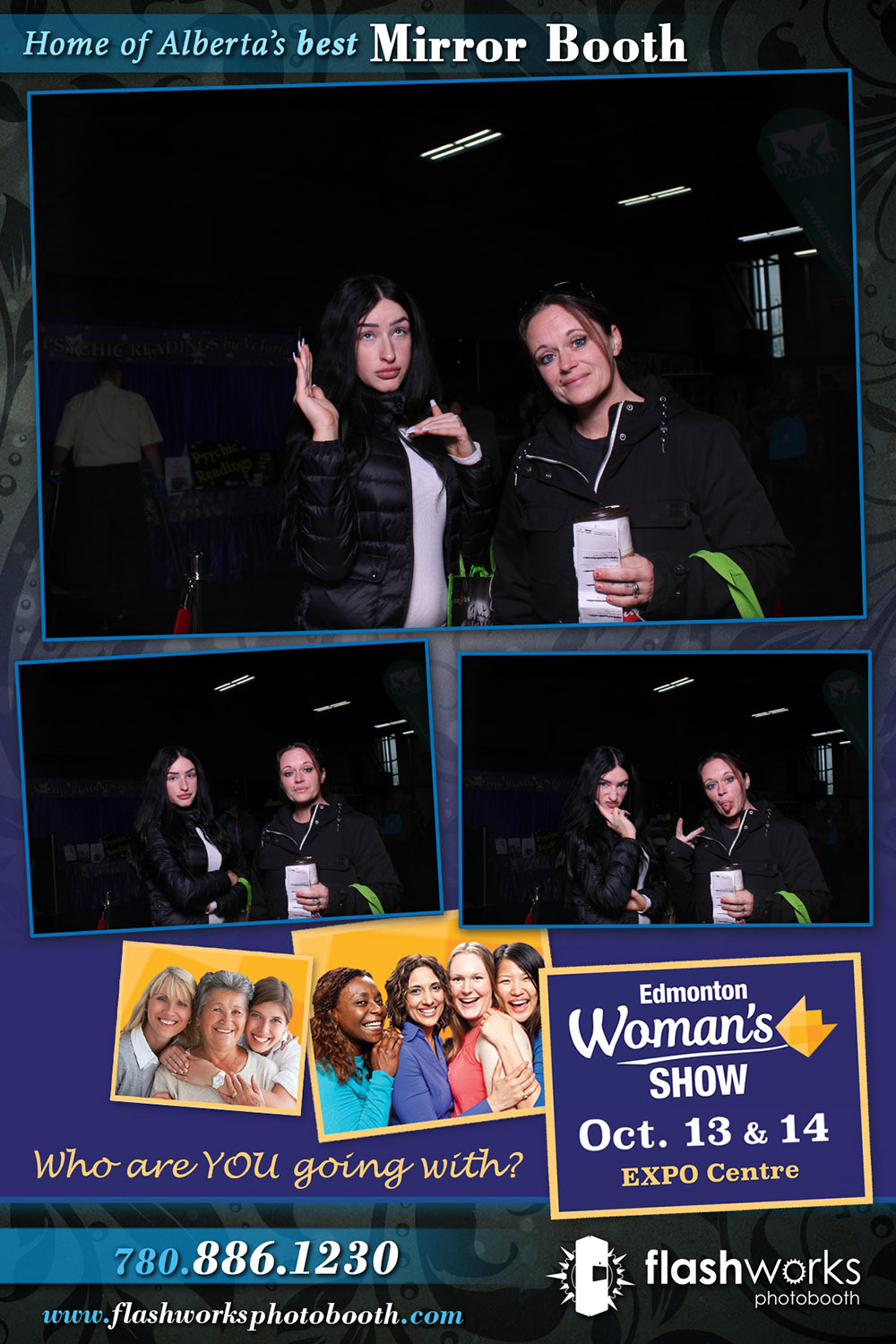 Fall Edmonton Woman's Show | View more photos from the event at gallery.flashworksphotobooth.com/u/FlashworksPhotoboothInc/Fall-Edmonton-Womans-Show