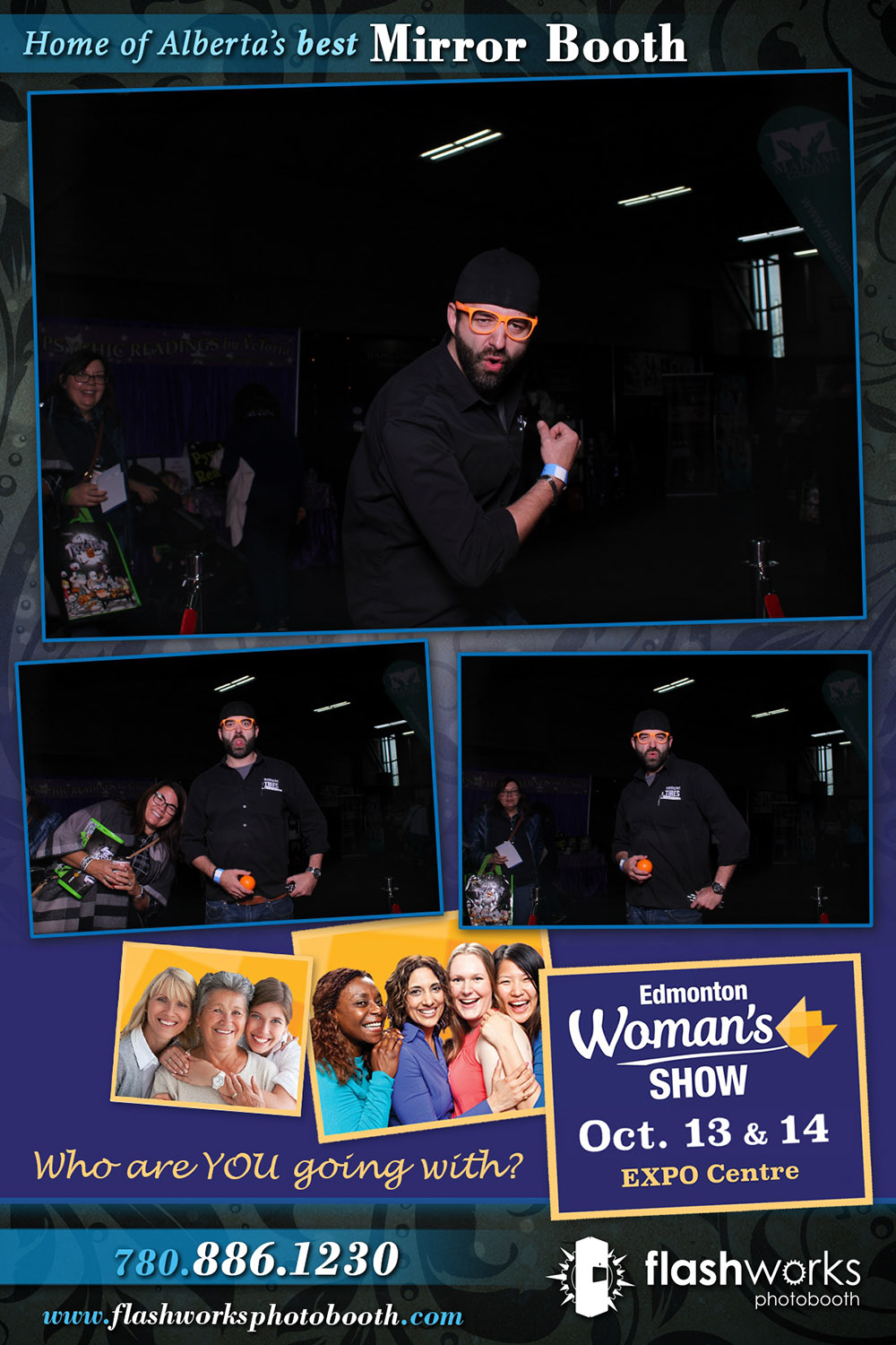 Fall Edmonton Woman's Show | View more photos from the event at gallery.flashworksphotobooth.com/u/FlashworksPhotoboothInc/Fall-Edmonton-Womans-Show