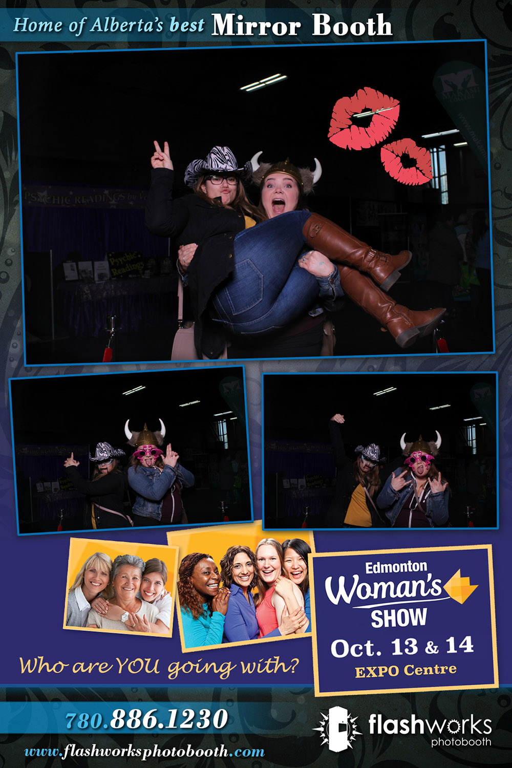 Fall Edmonton Woman's Show | View more photos from the event at gallery.flashworksphotobooth.com/u/FlashworksPhotoboothInc/Fall-Edmonton-Womans-Show