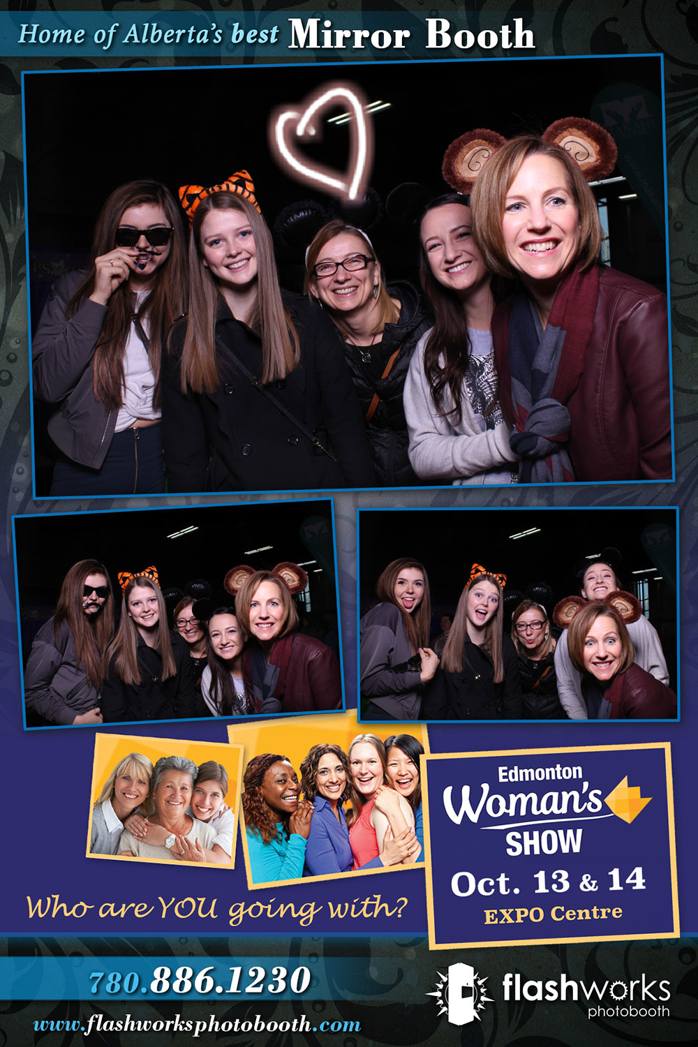 Fall Edmonton Woman's Show | View more photos from the event at gallery.flashworksphotobooth.com/u/FlashworksPhotoboothInc/Fall-Edmonton-Womans-Show