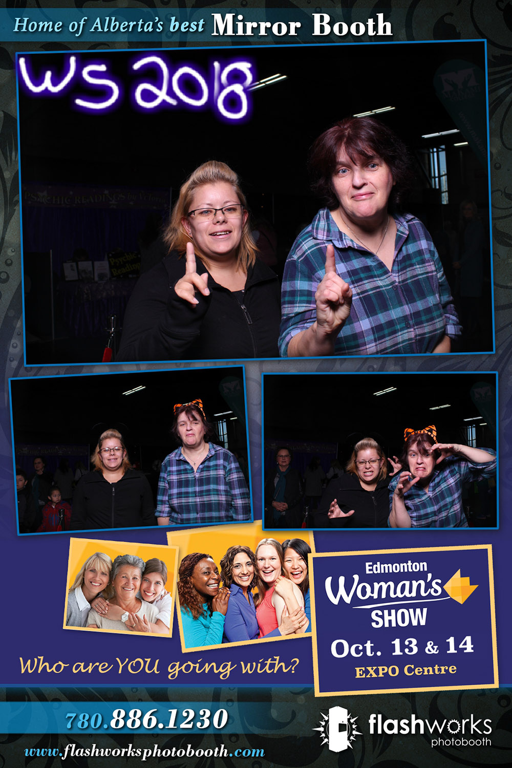 Fall Edmonton Woman's Show | View more photos from the event at gallery.flashworksphotobooth.com/u/FlashworksPhotoboothInc/Fall-Edmonton-Womans-Show