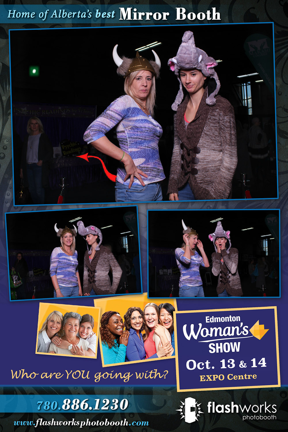 Fall Edmonton Woman's Show | View more photos from the event at gallery.flashworksphotobooth.com/u/FlashworksPhotoboothInc/Fall-Edmonton-Womans-Show