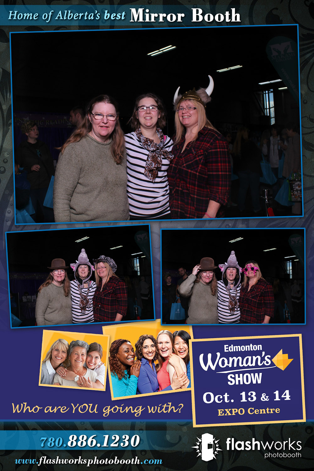 Fall Edmonton Woman's Show | View more photos from the event at gallery.flashworksphotobooth.com/u/FlashworksPhotoboothInc/Fall-Edmonton-Womans-Show