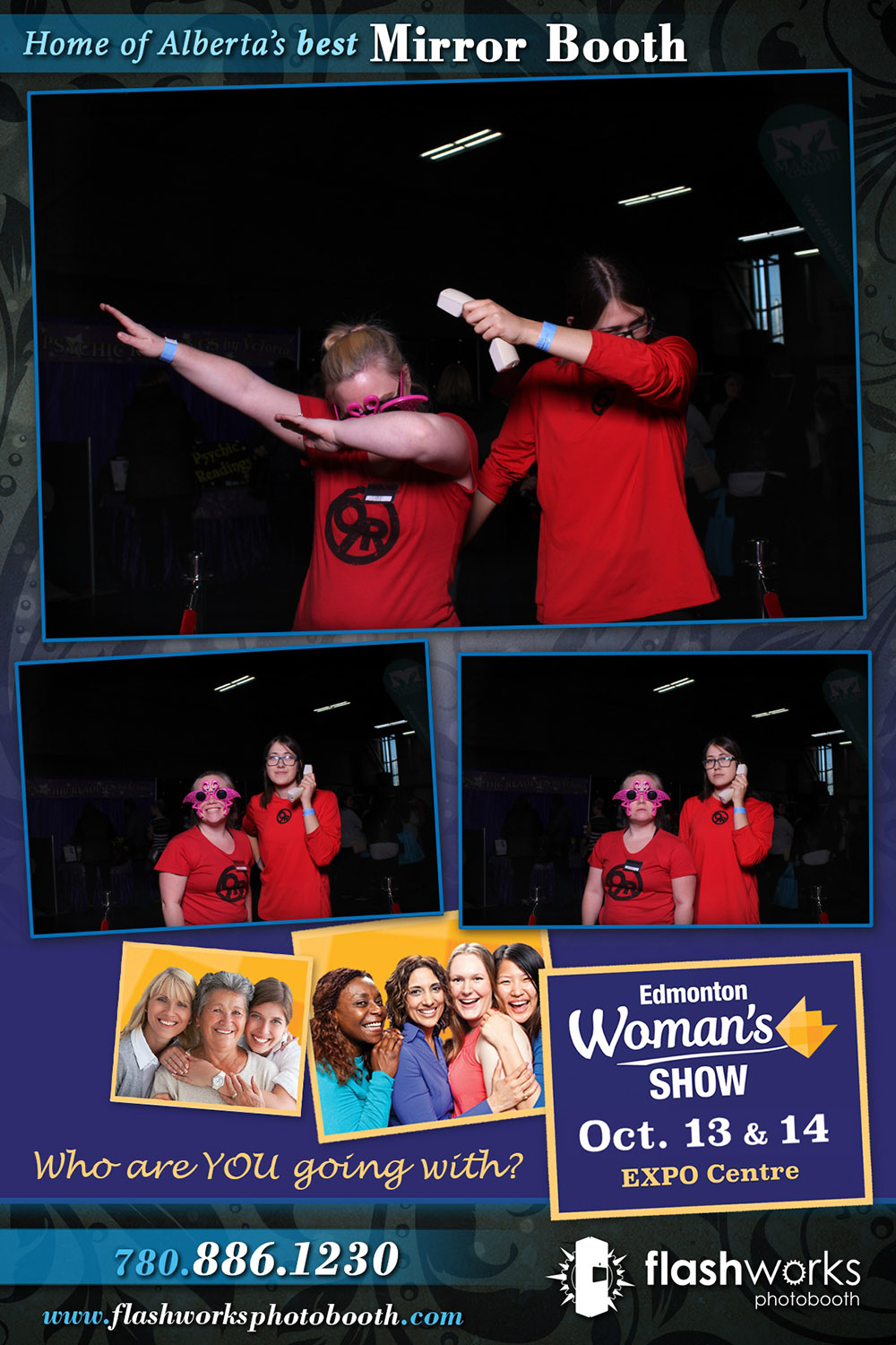 Fall Edmonton Woman's Show | View more photos from the event at gallery.flashworksphotobooth.com/u/FlashworksPhotoboothInc/Fall-Edmonton-Womans-Show
