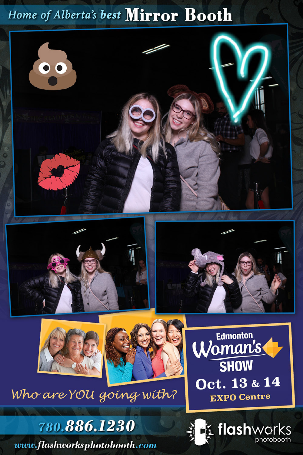 Fall Edmonton Woman's Show | View more photos from the event at gallery.flashworksphotobooth.com/u/FlashworksPhotoboothInc/Fall-Edmonton-Womans-Show