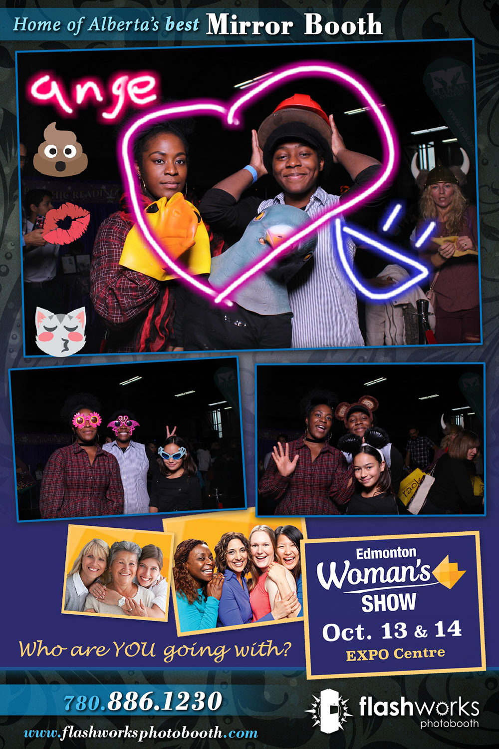 Fall Edmonton Woman's Show | View more photos from the event at gallery.flashworksphotobooth.com/u/FlashworksPhotoboothInc/Fall-Edmonton-Womans-Show