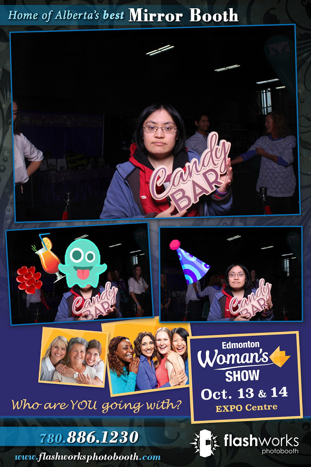 Fall Edmonton Woman's Show | View more photos from the event at gallery.flashworksphotobooth.com/u/FlashworksPhotoboothInc/Fall-Edmonton-Womans-Show